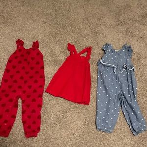 Little girl’s Valentine bundle